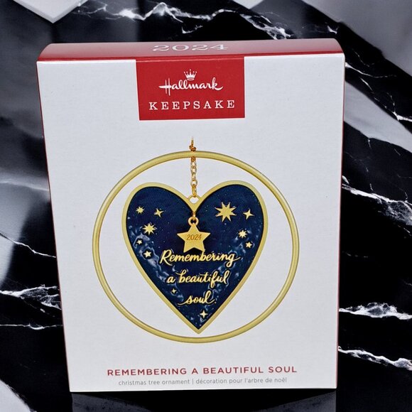2024 Hallmark Keepsake Memorial Ornament Remembering a Beautiful Soul - Picture 5 of 7